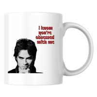 Kubek ceramiczny z nadrukiem 330ml damon salvatore pamiętniki wampirów tvd