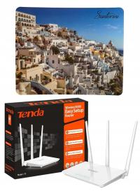 TENDA F3 300 Мбит / с беспроводной маршрутизатор 3 антенны шайба Санторини