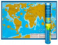 Świat Młodego Odkrywcy – mapa zdrapka, dydaktyczna dla dzieci ArtGlob