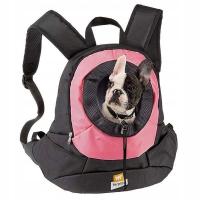 FERPLAST Kangoo Plecak torba transporter turystyczny psa kota różowy do 8kg