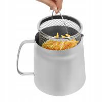 2L 304 ze stali nierdzewnej mała frytkownica