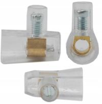 kostka łączówka izolowana 4mm do lampy DIY łącznik kabli złączka loft retro