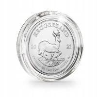 10 sztuk x Kapsle 39 mm do monet 1 oz. Ag Krugerrand Leuchtturm PERFECT FIT