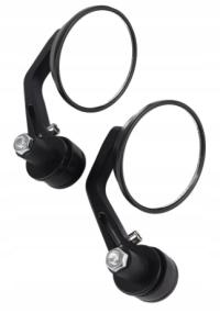 LUSTERKA MOTOCYKLOWE CAFE CUSTOM RACER BEZBARWNE