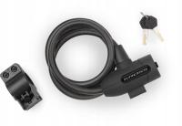 Zamknięcie spiralne na klucz KROSS KZK-200S 12x1200mm + uchwyt