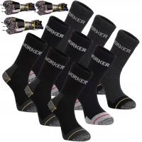 9 skarpety robocze wzmacniane do pracy Moraj