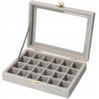 Шкатулка чехол коробка органайзер для сережек ювелирные изделия элегантный B3