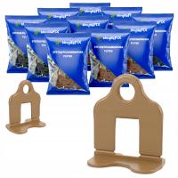 SYSTEM POZIOMOWANIA PŁYTEK SIMPLEFIX 1000 KLIPSÓW 2MM KLIPSY