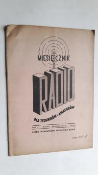 RADIO DLA TECHNIKOW I AMATOROW nr 3-4/1949