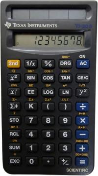 Retro Kalkulator TI Texas Instruments TI-30 Solar