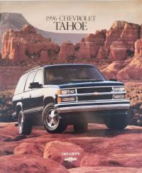 1996 Chevrolet Tahoe Katalog Prospekt wielostronicowy
