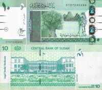 Sudan 2017 - 10 pounds - Pick 73c UNC