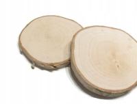 Plaster drewna brzoza szlifowane fi 10-12 cm grubość 1 cm 1 szt.