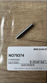 Sworzeń Dewalt N079374 do D25600K, D25701K, DW541, D25711K, DW540, DW533