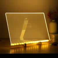 Acrylic Dry Erase Board z lekką 30x20 cm płyty do pisania na BP