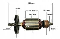 Wirnik do młoto-wiertarki 5 zębów (jk 303)