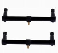 ZESTAW2x BUZZ BUZZER BAR WĘDKARSKI POPRZECZKA STANOWISKA ROD TRI POD 2WĘDKI