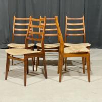 Komplet 5 krzeseł vintage, Casala, Niemcy, lata 60. - 70.