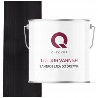 LAKIEROBEJCA DO DREWNA 3W1 CZARNY EXTRA LAZURA KOLORY SATYNA 5L OCHRONNA UV