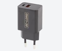 Szybka ładowarka podwójna Re-load 18-20 watów USB QC 3.0 USB C PD