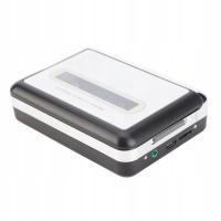 КАССЕТНЫЙ ПЛЕЕР МАГНИТОФОН КОНВЕРТЕР USB MP3 НАУШНИКИ