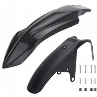 Yamaha XT 700 Z Tenere 700 błotnik górny +krótki dolny ZESTAW ENDURO CZARNY