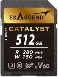 Karta pamięci Exascend Catalyst SD UHS-II V60 512GB