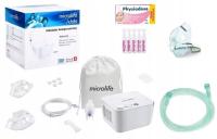 INHALATOR Microlife RODZINNY DLA NIEMOWLĄT DZIECI I DOROSŁYCH 3 X MASKA