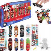 TECH DECK 8 DESKOROLEK FINGERBOARD ZESTAW FLIP ELEMENT BLIND TOY MACHINE