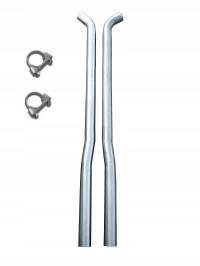 Porsche Panamera (970) 3,6 замена труб INOX