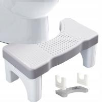 PODNÓŻEK TOALETOWY ZAKRZYWIONY ŁATWY W CZYSZCZENIU PRZECIW ZAPARCIOM