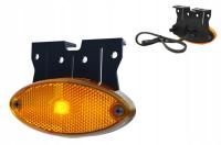 LAMPA OBRYSOWA LED OBRYSÓWKA ŻÓŁTA FT-061 Ż + K do przyczep naczep lawet