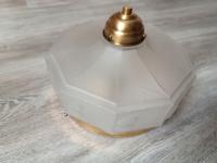 Przedwojenny plafon , kwiaty, lampa sufitowa #256