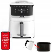 Frytkownica beztłuszczowa Tefal Easy Fry Silence EY5521E0 5 l biała