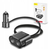 BASEUS быстрое автомобильное зарядное устройство 2x USB сплиттер 2X GNI прикуриватель