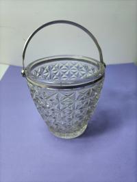 Szklane wiaderko do lodu Hortensja karo 17