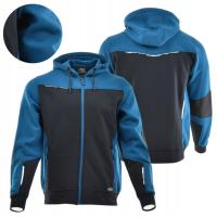 Рабочая толстовка с капюшоном светоотражающая мужская теплая хлопковая рабочая одежда