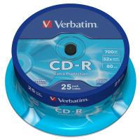 Компакт-диски Verbatim CD-R 700 MB cake 25pcs