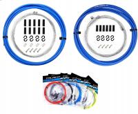 КОМПЛЕКТ ТРОСОВ И БРОНИ ДЛЯ ТОРМОЗОВ И ПЕРЕКЛЮЧАТЕЛЕЙ TRLREQ СИНИЙ