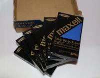 Maxell XR-S SE-240 Black Master Grade Super VHS Czysta NOS Folia Sealed