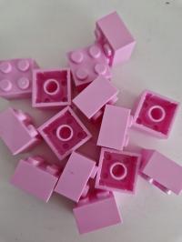 LEGO Klocek zwykły 2x2 3003 różowy jasny - 2 szt.