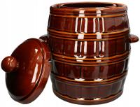 БОЧКА ИЗ КЕРАМОГРАНИТА С ФЛАНЦЕМ 25 Л ДЛЯ МАРИНОВАНИЯ