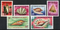 Somali Francuskie** Mi. 343-48 Ślimaki morskie 25€