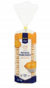 Metro Chef placki ziemniaczane 1,5 kg mrożone 25 sztuk