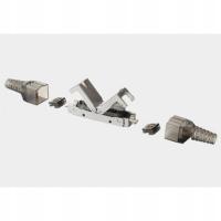 Муфта баррель адаптер Kat. 6A RJ45 STP FTP экран