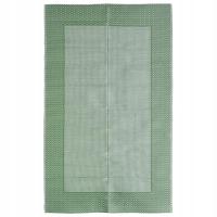 Dywan zewnętrzny ARAKIL 160 x 230 cm zielony dwuwarstwowy żakardowy