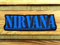 Nirvana Naszywka Haftowana Logo Kurt Cobain Grunge