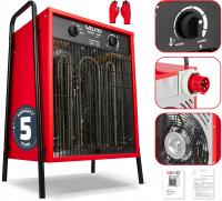 Эффективный электрический нагреватель WELLTEC EHD300 | воздуходувка / 30 кВт/3900 м3 / ч