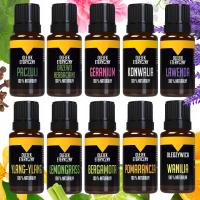 Zestaw Olejków Eterycznych Premium Aromaterapia Wanilia Lawenda 10x10ml