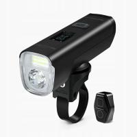 Światło ALLTY 1500 przód 5f USB czarny